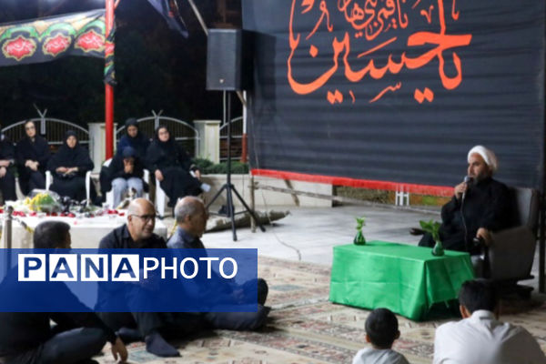 مراسم عزاداری و روضه خوانی سالار شهیدان به میزبانی ناحیه 4 شیراز