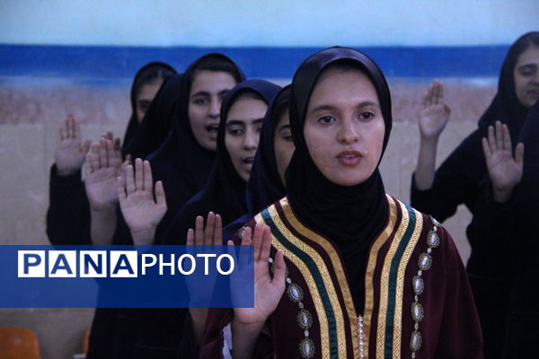 افتتاح المپیاد ورزشی درون مدرسه‌ای ناحیه یک یزد