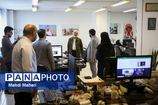 بازدید رئیس سازمان تعلیم و تربیت کودک از خبرگزاری پانا