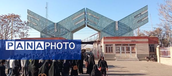 مراسم تشییع شهدای گمنام در دانشگاه آزاد تاکستان جلوه‌ای از همبستگی دانشگاهیان