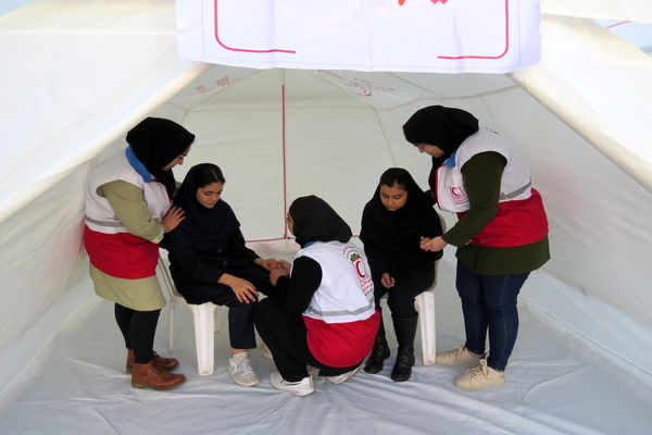 رزمایش دانش‌آموزی پدافند غیرعامل در شهرستان بجنورد 