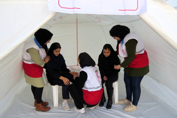 رزمایش دانش‌آموزی پدافند غیرعامل در شهرستان بجنورد 