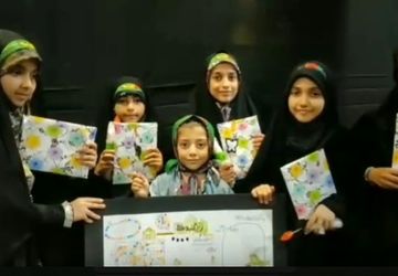 برگزاری هیات دخترانه «زیر گنبد طلا» در حرم حضرت معصومه(س)