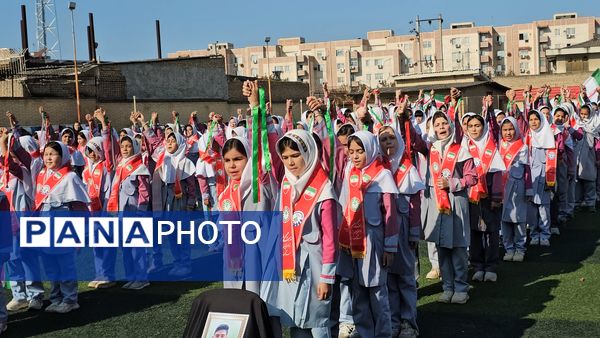 مانورتشکیلاتی استانی سازمان دانش‌آموزی با محوریت وطن یار
