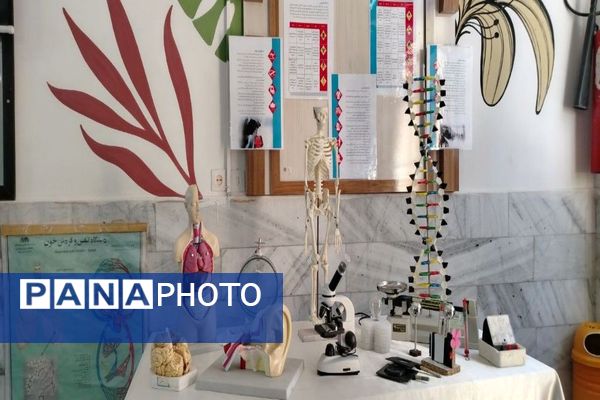 گرامیداشت روز آزمایشگاه در آموزشگاه شهید مجید دهنوی نیشابور