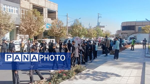 برپایی هیئت عزاداری دانش‌آموزی «قاسم ابن الحسن(ع)» در دبیرستان رئیس‌زاده خلیل‌آباد