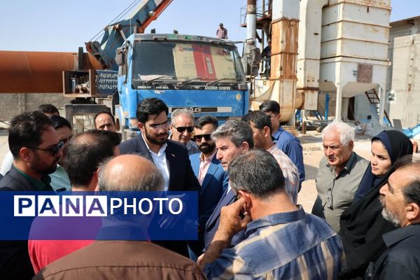 بازدید نماینده مجلس شورای اسلامی از شهرستان جاجرم
