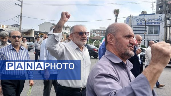 فریاد امت و راهپیمایی بشارت نصر در شهرستان محمودآباد