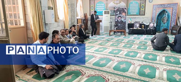 آیین گرامی‌داشت یاد و خاطره خادم‌الرضا شهید جمهور در شهرستان بجنورد 