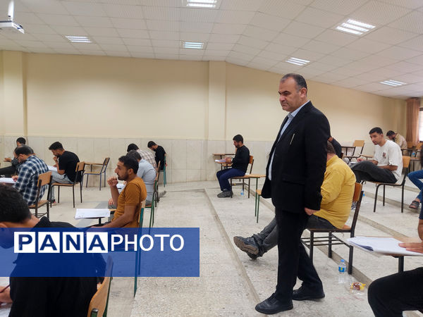 بازدید مدیرکل آموزش و پرورش مازندران از برگزاری آزمون‌ استخدامی فرهنگیان در بابلسر