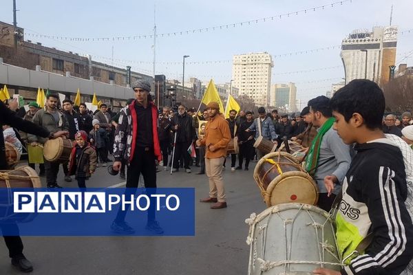 تشییع نمادین شهدای مقاومت درمشهد