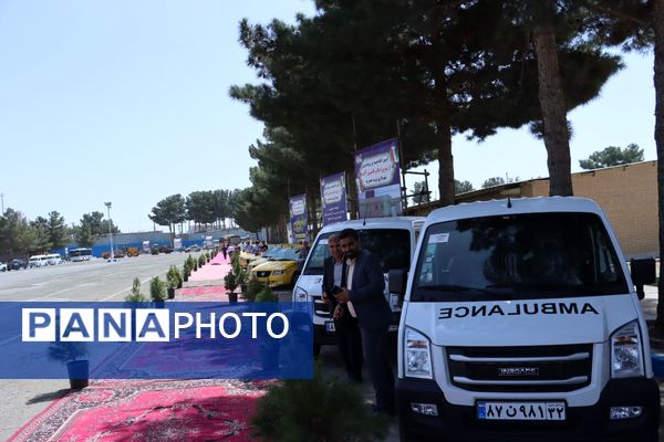آیین رونمایی و افتتاح پروژه‌ها و ماشین‌آلات شهرداری تربت‌حیدریه