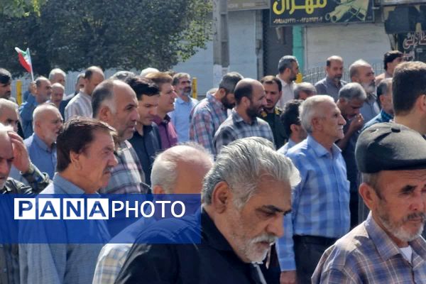 حضور پرشور مردم قرچک در راهپیمایی بشارت نصر
