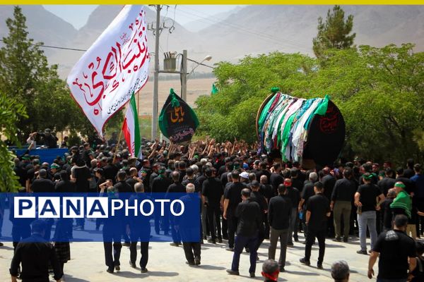 برگزاری مراسم ملی وداع نخل‌های روستاهای علوی و خاوه اردهال