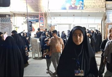 مراسم روضه خیابانی منزل به منزل با شهدا "در منزل شهید رضا سلطانی"
