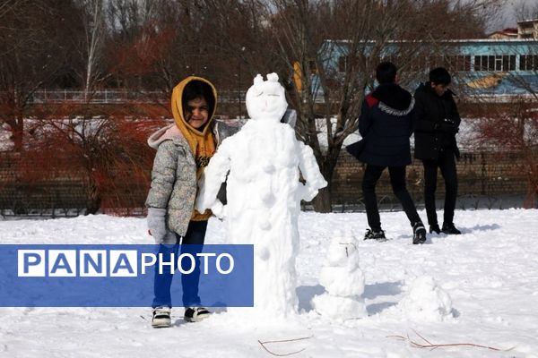 جشنواره آدم برفی در ارومیه