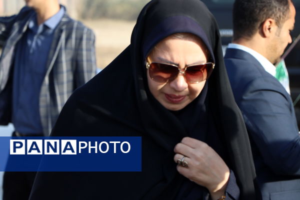 خشت گذاری ۲ مدرسه در ناحیه یک شهرستان بهارستان