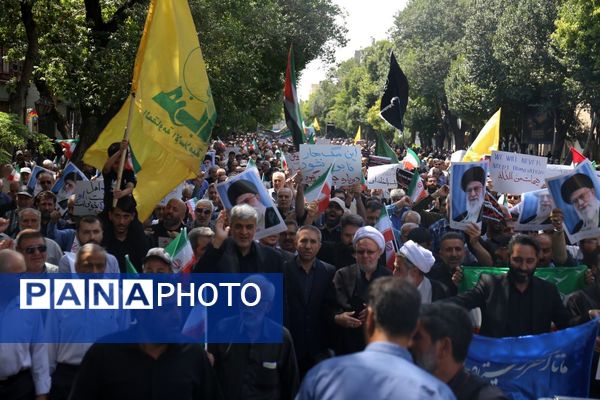 راهپیمایی جمعه خشم در تبریز