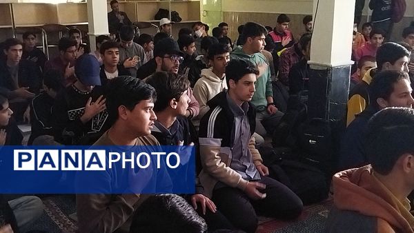 هیئت هفتگی در دبیرستان شاهد ابوذر غفاری نیشابور 