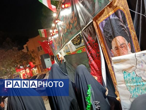 برپایی موکب دختران بصیرا در بجنورد 