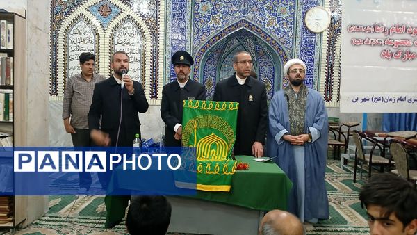 استقبال از خادمین حرم علی بن موسی الرضا در بن 