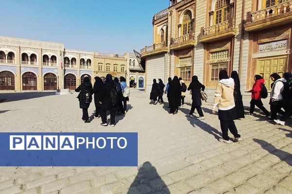 اردوی یک روزه دانش‌آموزان ناحیه دو شهرری در شهرک سینمایی غزالی