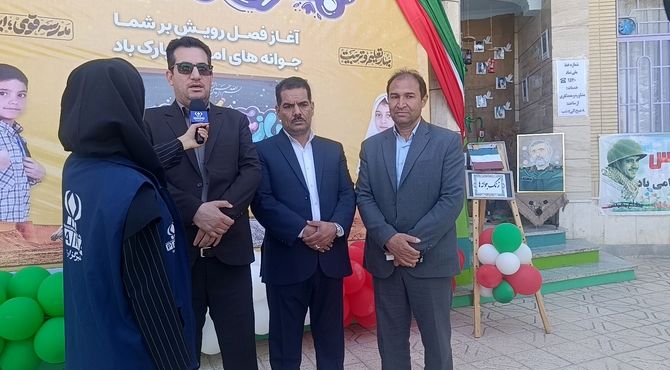 لحظات پرشور جشن «جوانه‌های هفتم» در مدرسه نجابت آشخانه