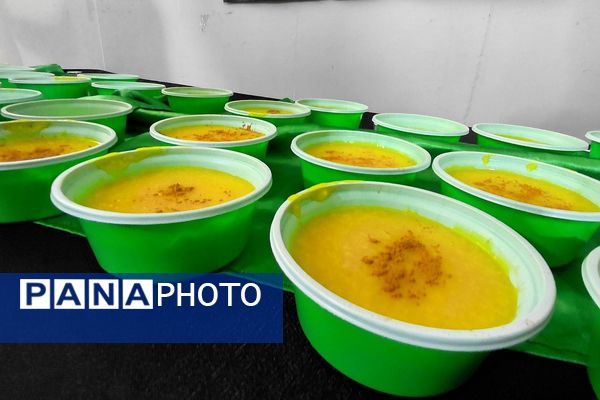 مراسم سوگواری و توزیع نذری به مناسبت شهادت حضرت فاطمه زهرا (س) در دبیرستان بعثت۲