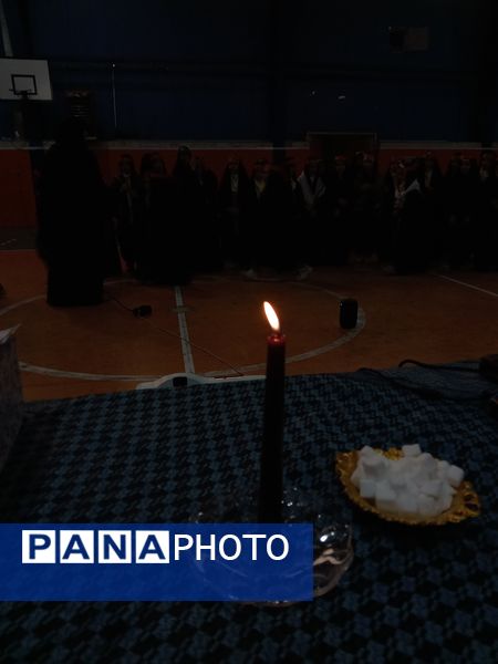 عزاداری دختران ورزشکاران شهر جعفریه به‌مناسبت شهادت حضرت فاطمه زهرا(س) 