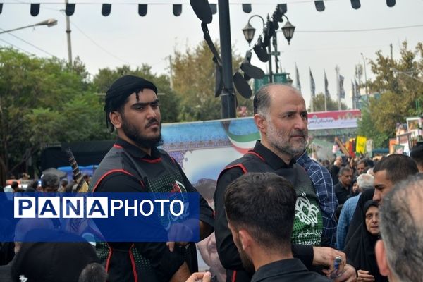 برپایی موکب عشاق الحسین سازمان دانش‌آموزی شهر تهران