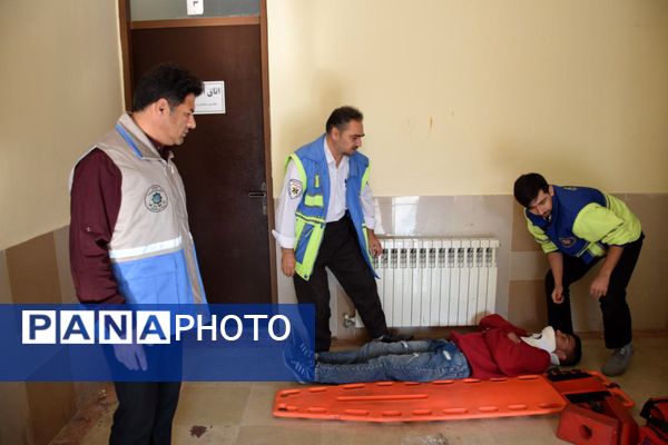  مانور زلزله در کردکوی