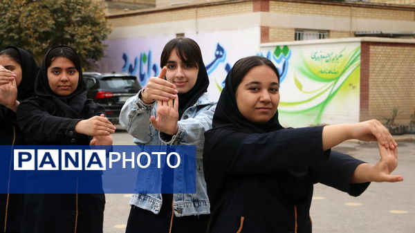 برگزاری مراسم صبحگاهی مدارس شهرستان ملارد