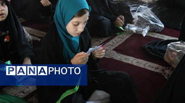عزاداری دختران زنجانی در هیات دختران انقلاب
