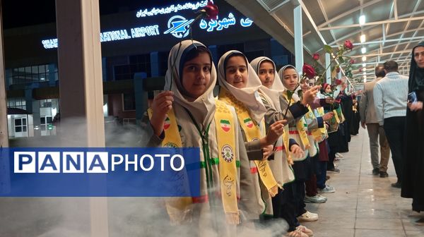 آیین استقبال از ۶ شهید گمنام در استان چهارمحال و بختیاری