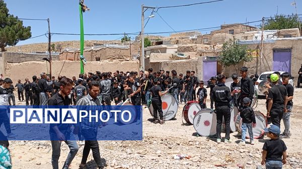 سوگواری سالار شهیدان امام حسین (ع) در روستای گزکوه 