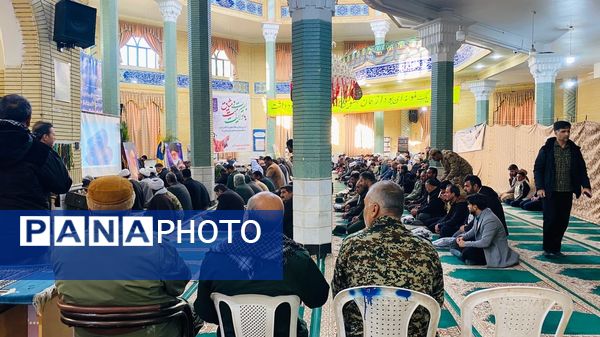 هم صدایی مسئولان و مردم باخرز در سایه  حماسه تاریخی 9 دی