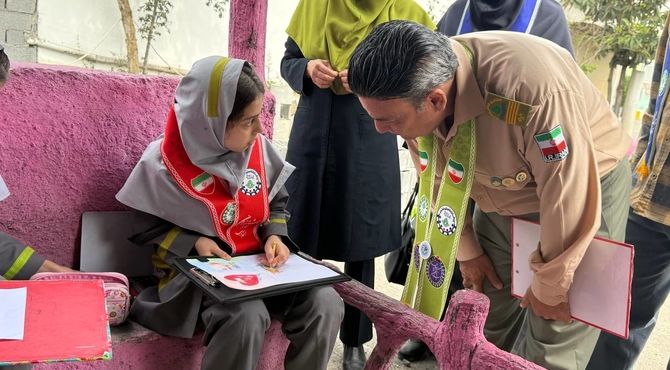 بازدید ارزیابان کشوری سازمان دانش‌آموزی از عملکرد تشکیلاتی آمل