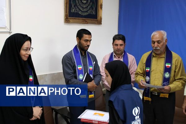 تقدیر مدیر آموزش و پرورش فاروج از خبرنگاران پانا