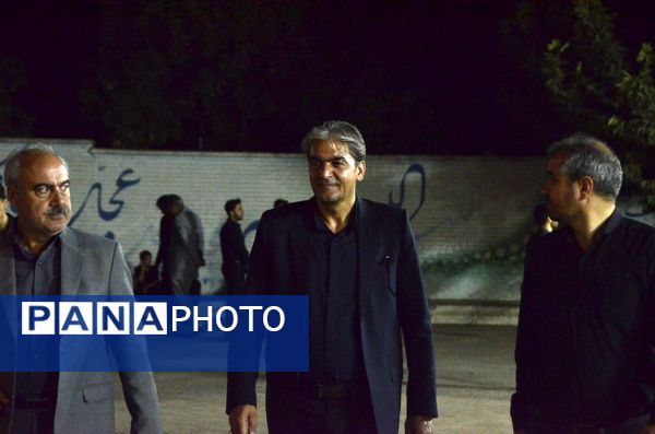 عزاداری شب هفتم محرم در دبیرستان فرزانگان