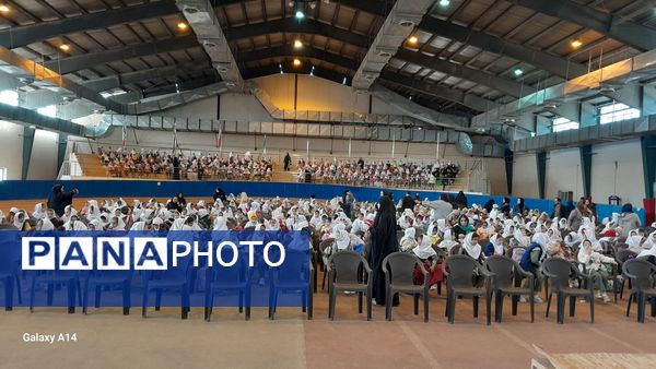 مراسم یادبود شهید حسن طهرانی‌مقدم در هفته فرهنگی در سالن دومیدانی برادران شهید مظفر ملارد