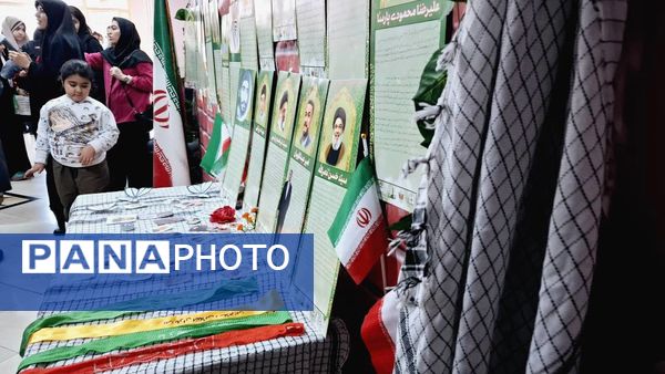 یادواره شهدای مدرسه حافظ یک همزمان با سالروز شهادت حاج قاسم سلیمانی