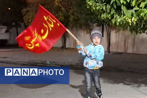 مراسم عزاداری حضرت زهرا (س) در محله ریاستی شیراز