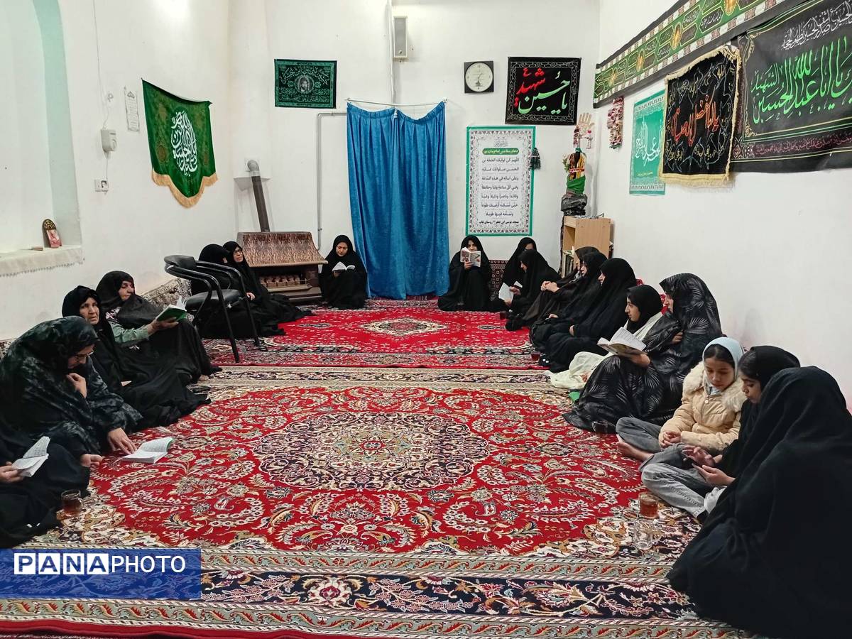 مراسم سوگواری شهادت حضرت زهرا (س) در خلیل آباد