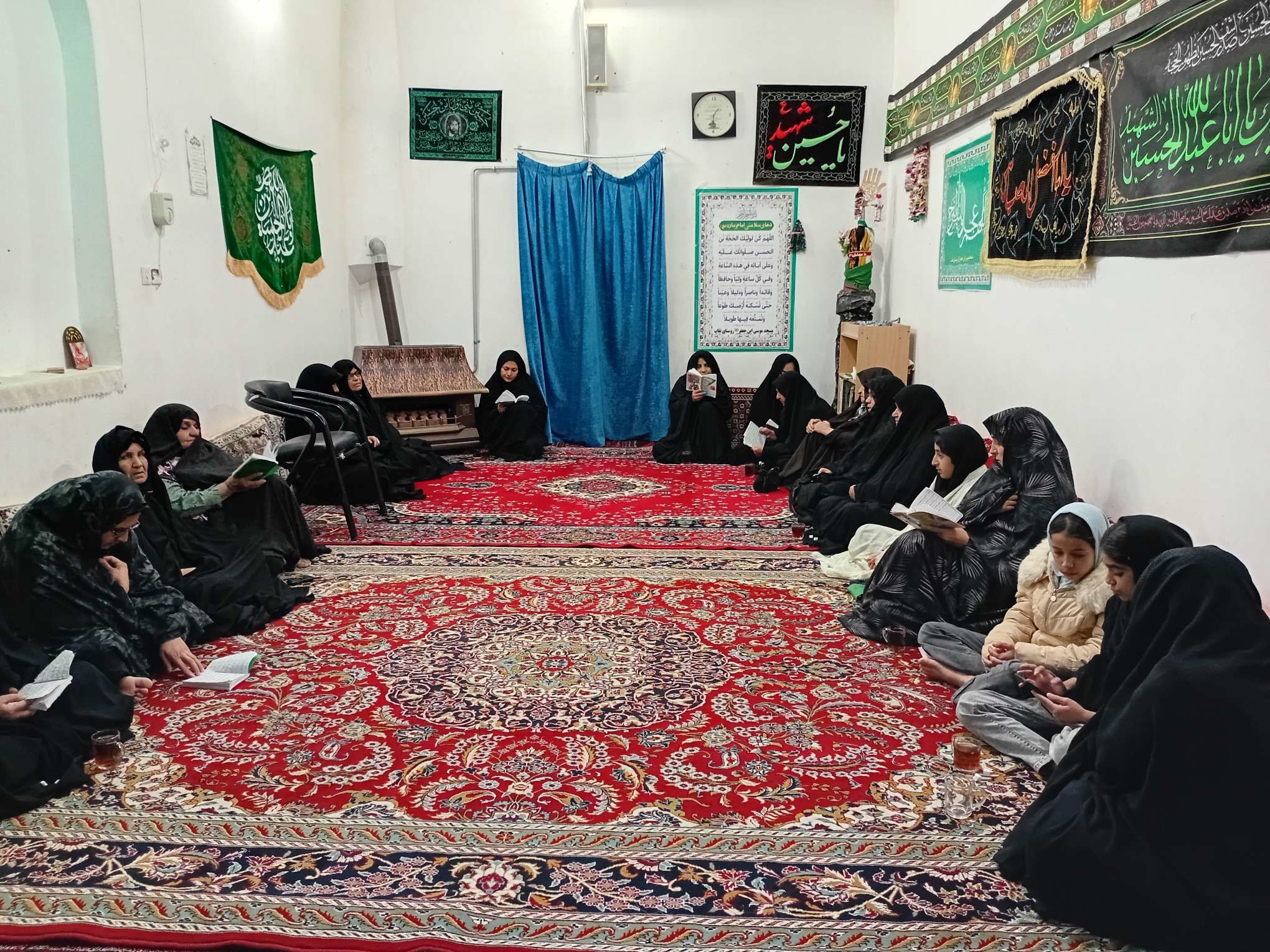 مراسم سوگواری شهادت حضرت زهرا (س) در خلیل آباد