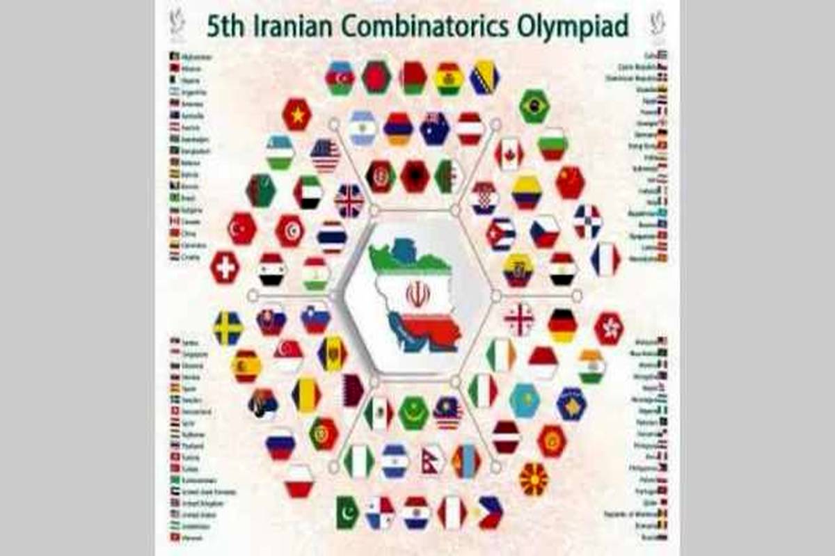 برگزاری المپیاد بین‌المللی ترکیبیات ایران با حضور ۵۰۰۰ دانش‌آموز نخبه از ۷۳ کشور