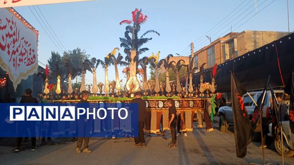 عشاق حسین در ماه محرم شهرستان بن 