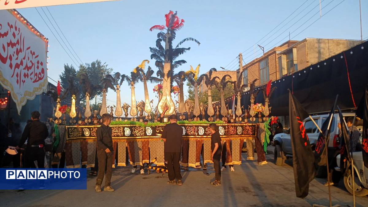 عشاق حسین در ماه محرم شهرستان بن 