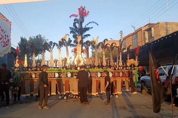 عشاق حسین در ماه محرم شهرستان بن 