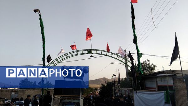 هیات‌ عزاداری‌ در شهر وردنجان‌‌ 