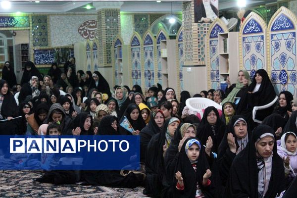 مراسم جشن نیمه شعبان در مسجد جامع حضرت ابوالفضل(ع)